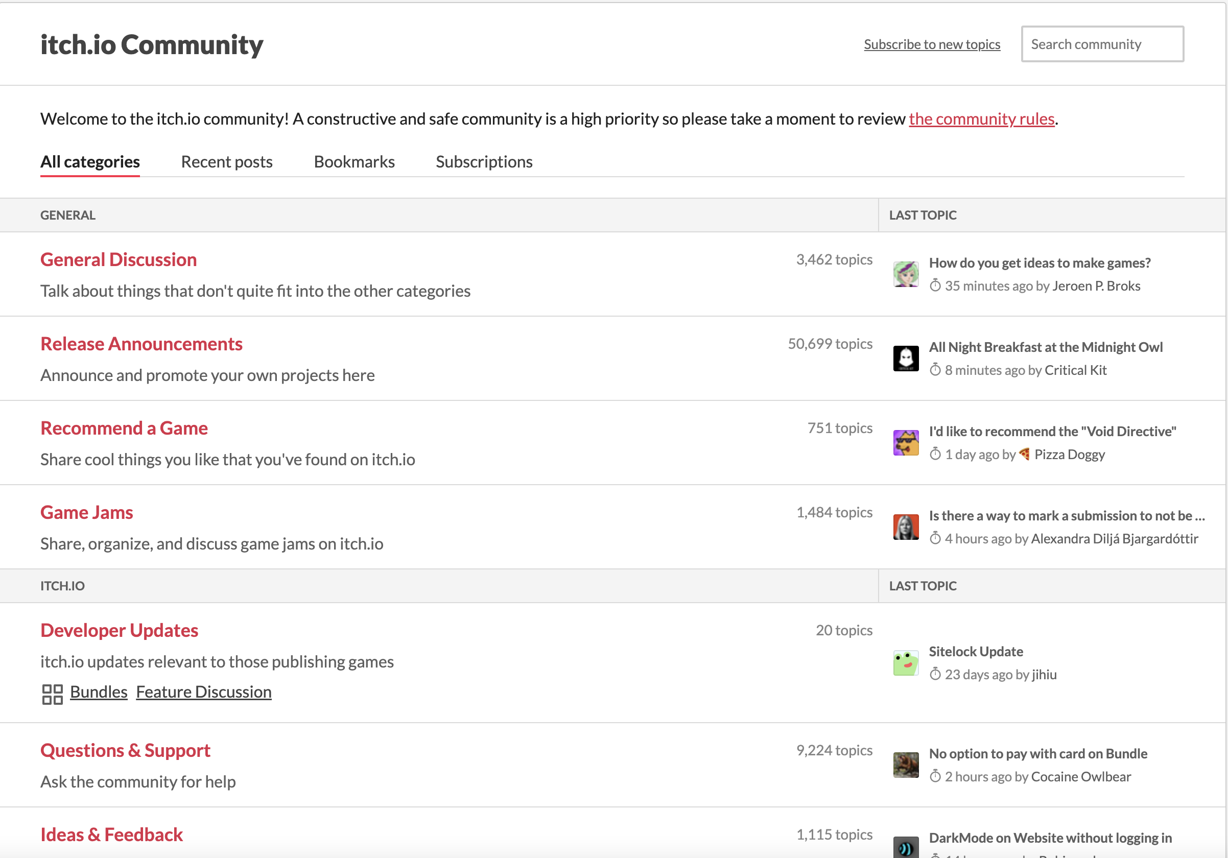 community