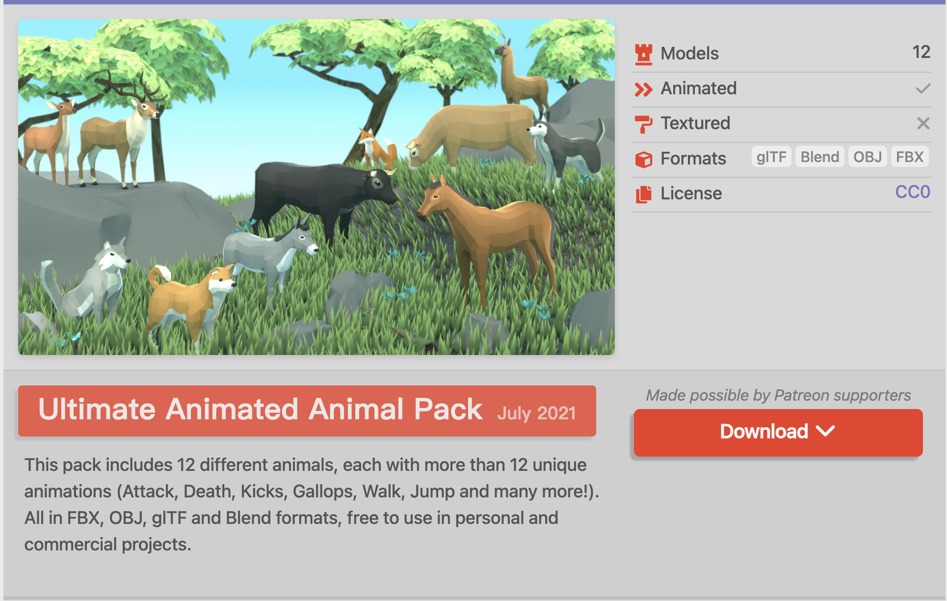 animals